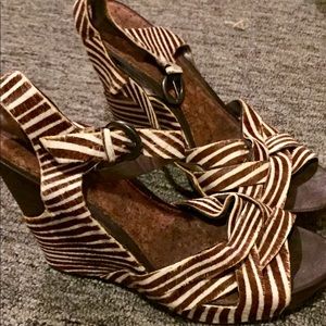 Sam Edelman Animal Hide Wedges